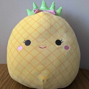 Maui the Pineapple with Pink Bow Squishmallow 12 Inch